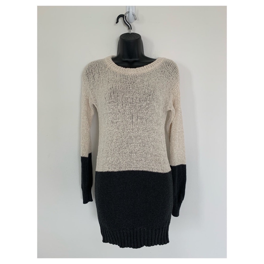 French Connection💕Color Block Sweater - Picture 2 of 3